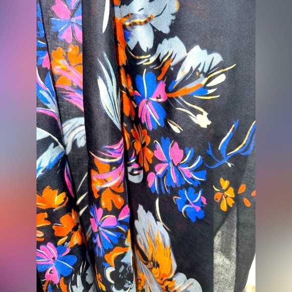 Floral Kimono Cover-Up NWT M - Picture 2 of 6